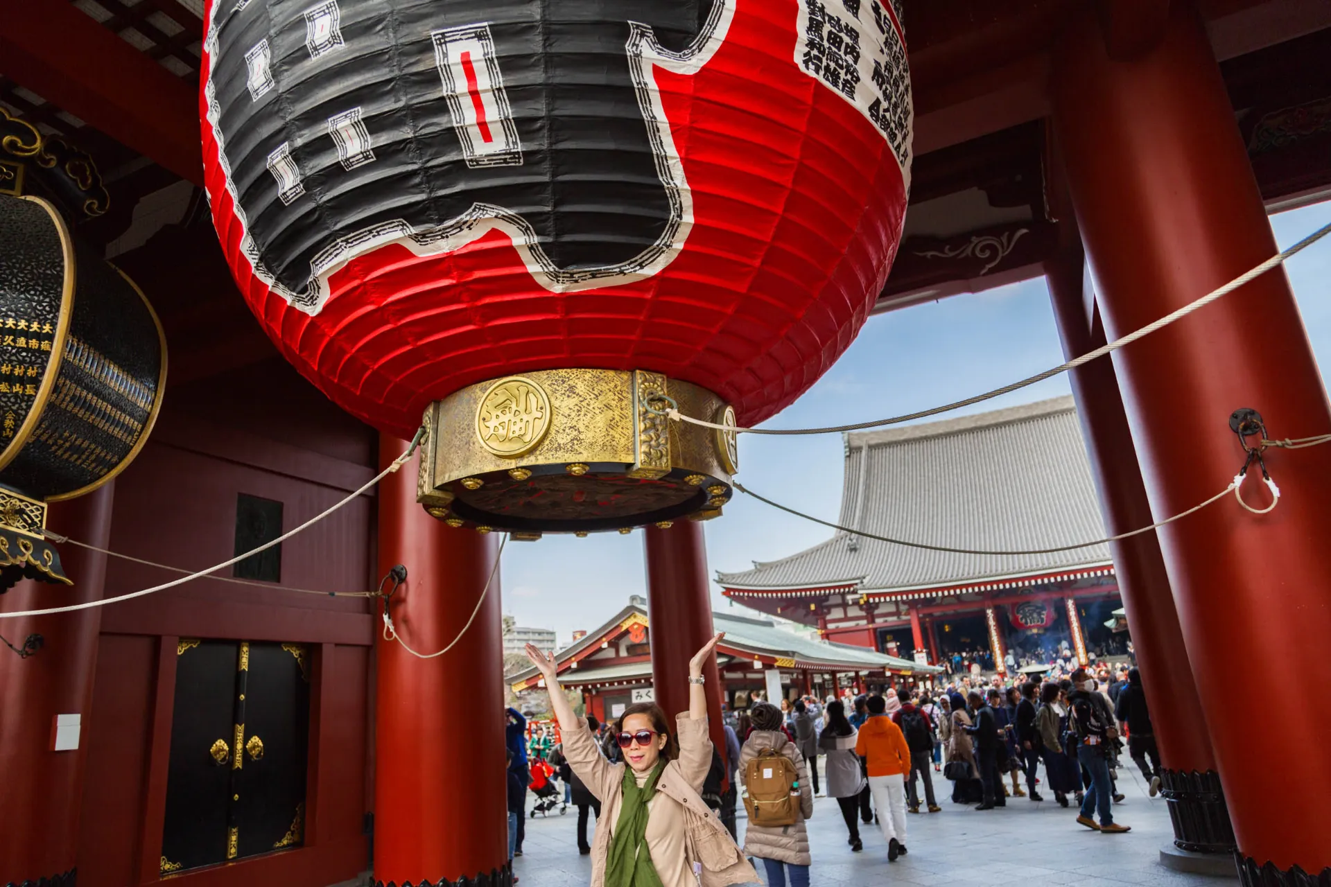 Świątynia Asakusa Kannon jest uważana za starszą niż Tokio