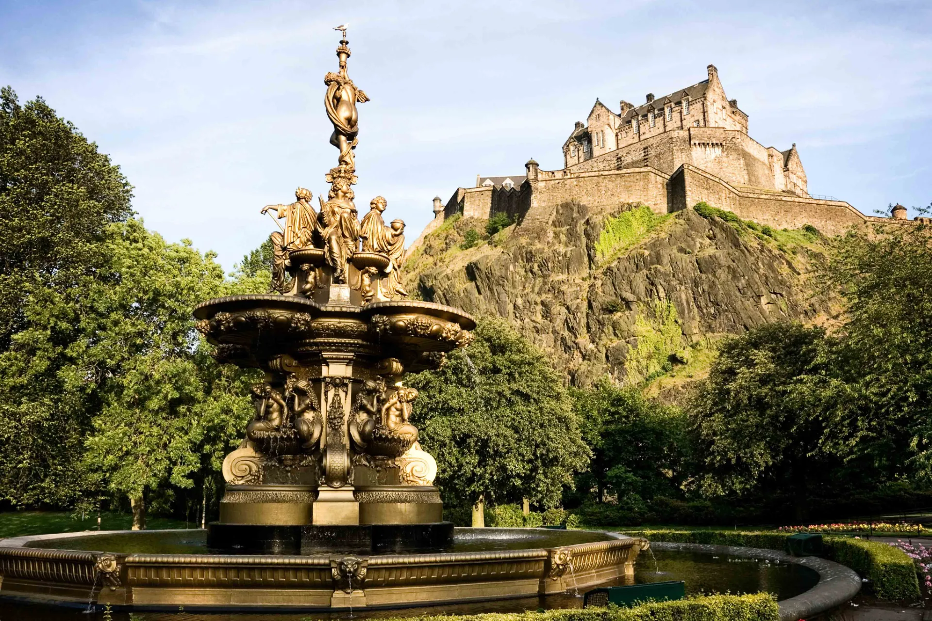 Zamek Edynburski w Starym Mieście