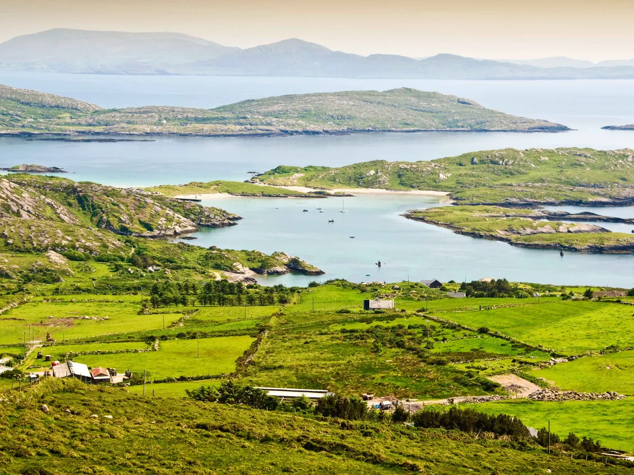 Wzdłuż trasy Ring of Kerry Wzdłuż trasy Ring of Kerry