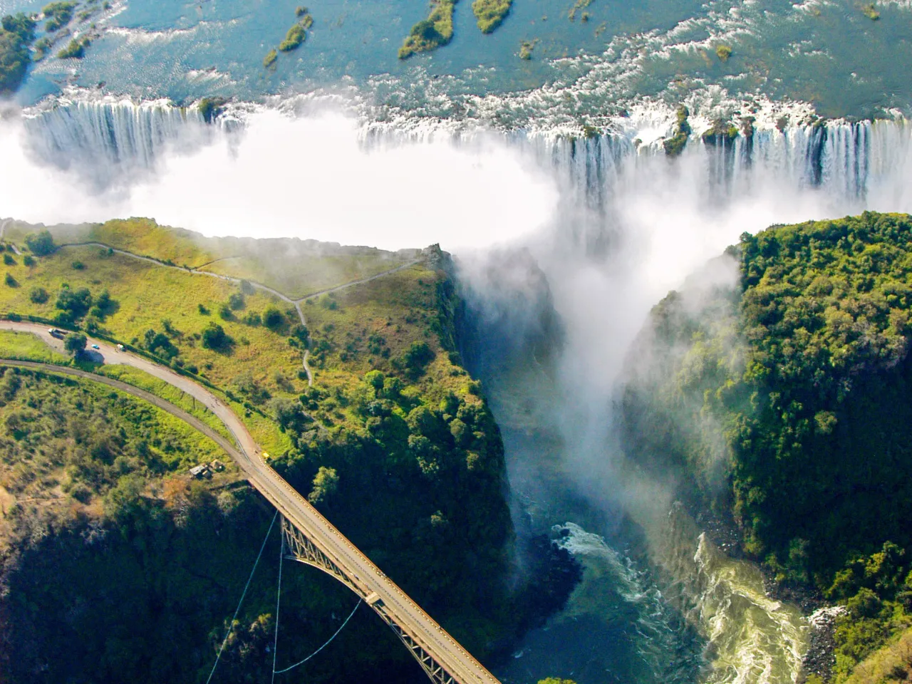 Most między Zimbabwe a Zambią Most między Zimbabwe a Zambią