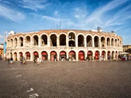 Słynny amfiteatr w Weronie Słynny amfiteatr w Weronie