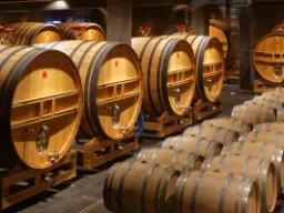 Szampan w dębowych beczkach w Reims