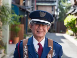 Wesoły policjant w Kioto Wesoły policjant w Kioto