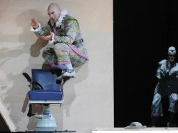 Scena z „Wesela Figara” Mozarta Scena z „Wesela Figara” Mozarta