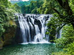 Wodospad w Shifen Wodospad w Shifen