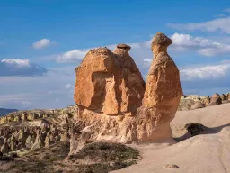 Skała Wielbłąd – naturalna formacja skalna w Kapadocji