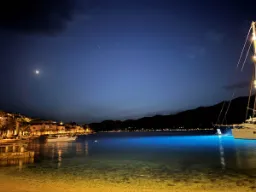 Wieczorny nastrój nad zatoką Wieczorny nastrój nad zatoką