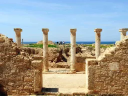 Park archeologiczny w Paphos obejmuje dużą część starożytnego miasta