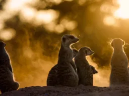 Surykatki są zawsze czujne