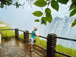 Punkt widokowy przy wodospadzie