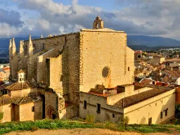 Kościół Santa Maria w średniowiecznym Montblanc Kościół Santa Maria w średniowiecznym Montblanc