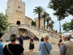 Wejście do średniowiecznego miasta Korčula Wejście do średniowiecznego miasta Korčula