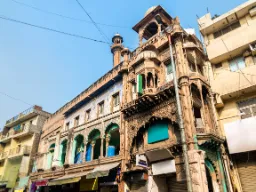 Bazar w Delhi w starej meczecie Bazar w Delhi w starej meczecie