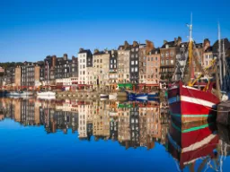 Malownicze miasto Honfleur Malownicze miasto Honfleur