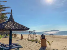 Plaża przy Hotelu Pandanus Resort Plaża przy Hotelu Pandanus Resort