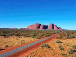 Kata Tjuta - znana również jako The Olgas Kata Tjuta - znana również jako The Olgas