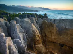 Pancake Rocks w Punakaiki – Nowa Zelandia Pancake Rocks w Punakaiki – Nowa Zelandia
