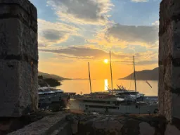 Wieczorny nastrój w Korčuli Wieczorny nastrój w Korčuli