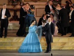 Scena z La Traviaty Scena z La Traviaty