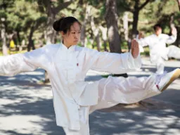 Tai Chi to tradycyjna sztuka walki znana z harmonii i równowagi Tai Chi to tradycyjna sztuka walki znana z harmonii i równowagi