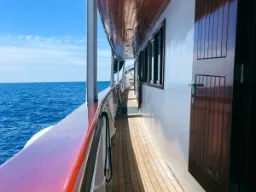 Nastrojowe zdjęcie z pokładu Nastrojowe zdjęcie z pokładu