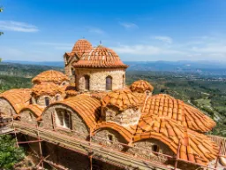 Bizantyjski kościół w Mystras Bizantyjski kościół w Mystras