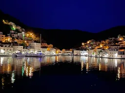 Nocna atmosfera w Pučišća Nocna atmosfera w Pučišća