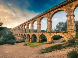 Pont del Diable - rzymski akwedukt z I wieku n.e. Pont del Diable - rzymski akwedukt z I wieku n.e.