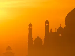 Wschód słońca nad Taj Mahal Wschód słońca nad Taj Mahal