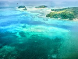 Seszele widziane z góry