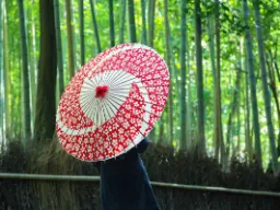 Bambusowy las w Arashiyamie