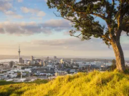 Auckland – Miasto Żagli – z Sky Tower Auckland – Miasto Żagli – z Sky Tower