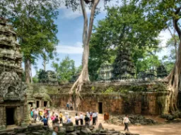 Świątynia w Siem Reap, Kambodża Świątynia w Siem Reap, Kambodża