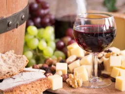 Gotowy na degustację wina