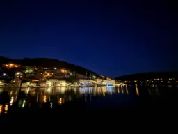 Wieczorny nastrój przy porcie Wieczorny nastrój przy porcie