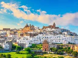 Ostuni nazywane jest także La Città Bianca - białe miasto