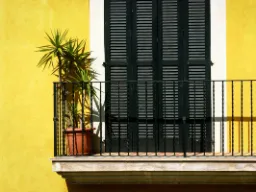 Cienisty balkon w Palmie Cienisty balkon w Palmie