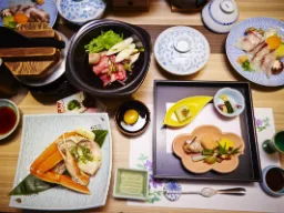 Tradycyjna kolacja kaiseki