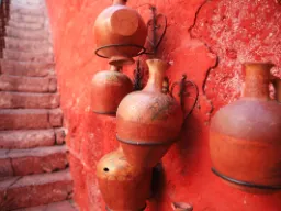 Tradycyjne gliniane dzbany w Arequipie Tradycyjne gliniane dzbany w Arequipie