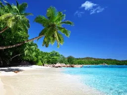 Anse Lazio na wyspie Praslin to jedna z najbardziej kultowych plaż Seszeli