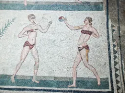 Mozaika podłogowa na Piazza Armerina