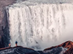 Uważa się, że Dettifoss to najbardziej potężny wodospad w Europie Uważa się, że Dettifoss to najbardziej potężny wodospad w Europie