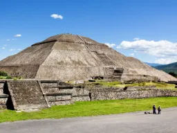 Piramida Słońca została zbudowana ok. 100 n.e. i ma 65 metrów wysokości Piramida Słońca została zbudowana ok. 100 n.e. i ma 65 metrów wysokości