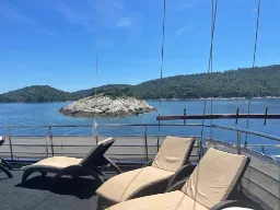 MS Eden to mały, przytulny statek