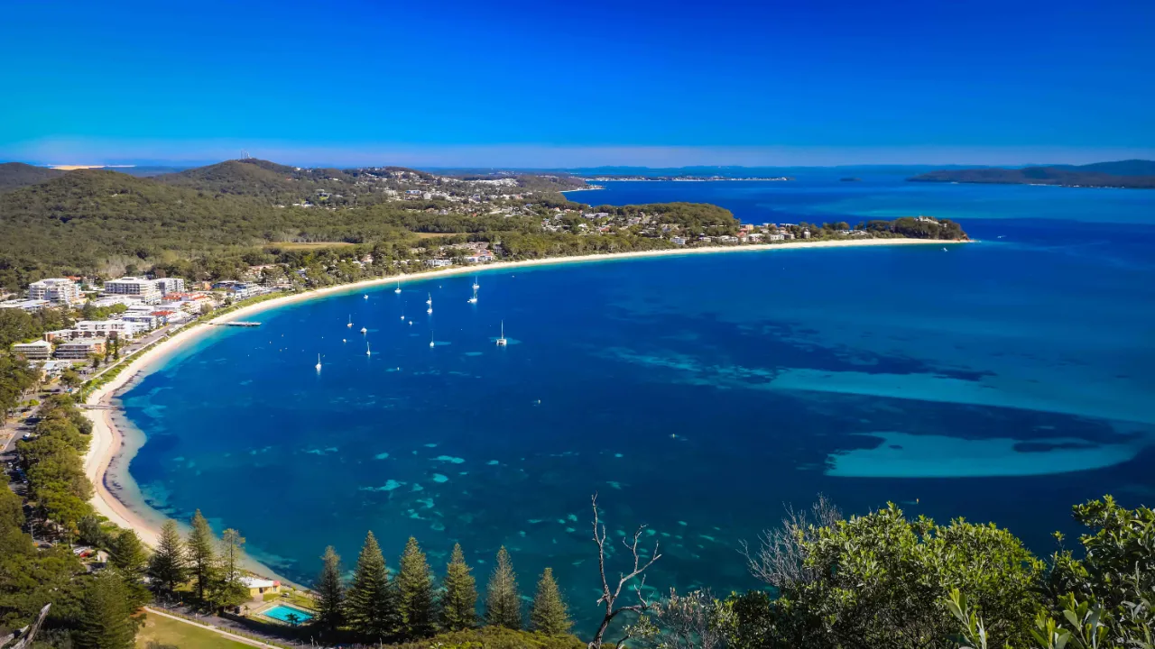 Shoal Bay w Port Stephens Shoal Bay w Port Stephens