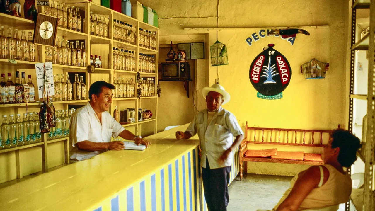Bar z mezcalem i lokalnymi specjałami