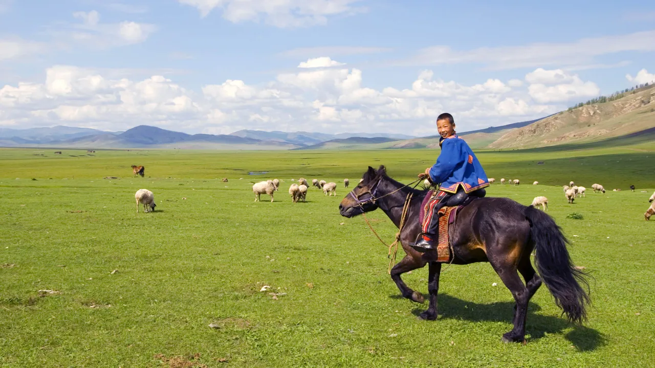 Koń odgrywa centralną rolę w kulturze mongolskiej – Mongolia jest często nazywana „krajem wielu koni”