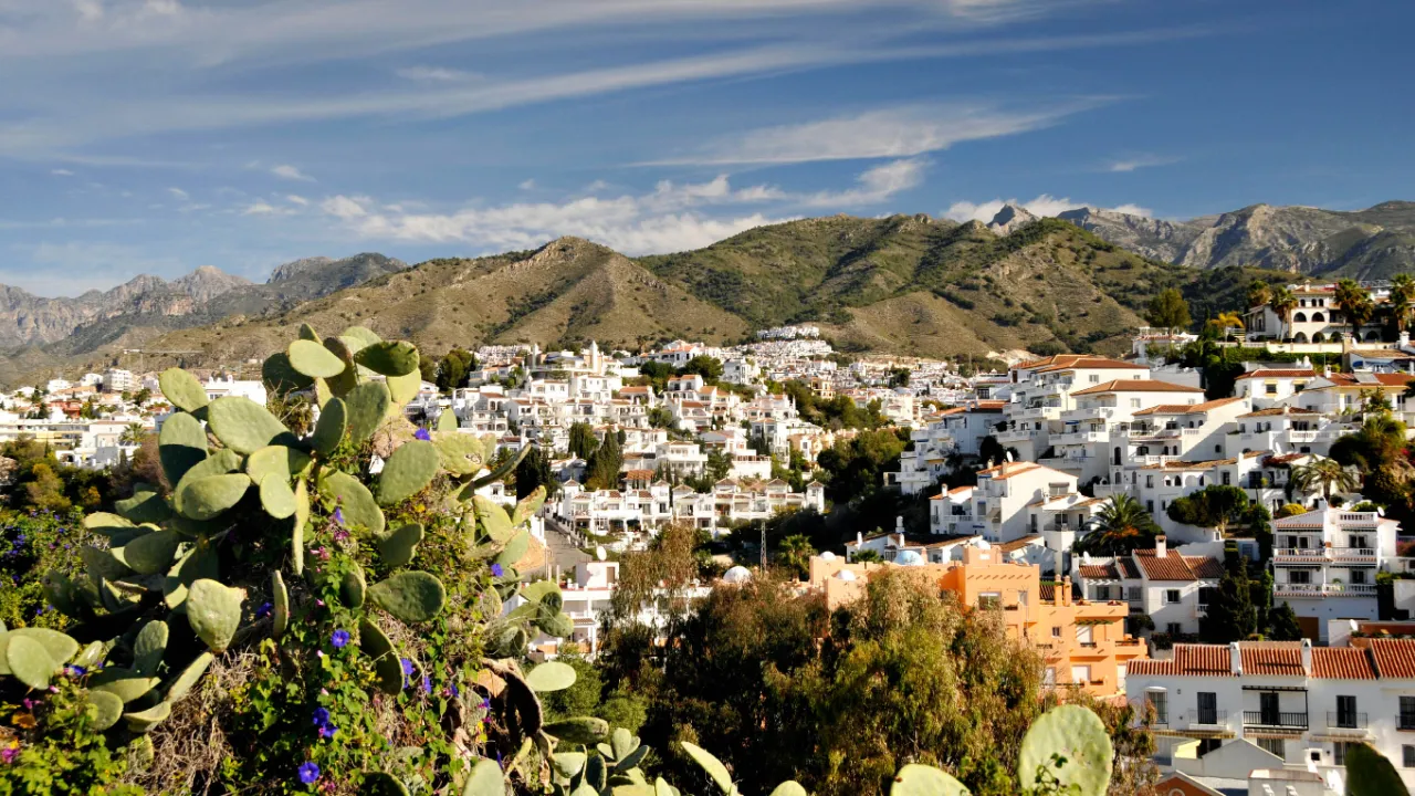 Nadmorskie miasto Nerja Nadmorskie miasto Nerja