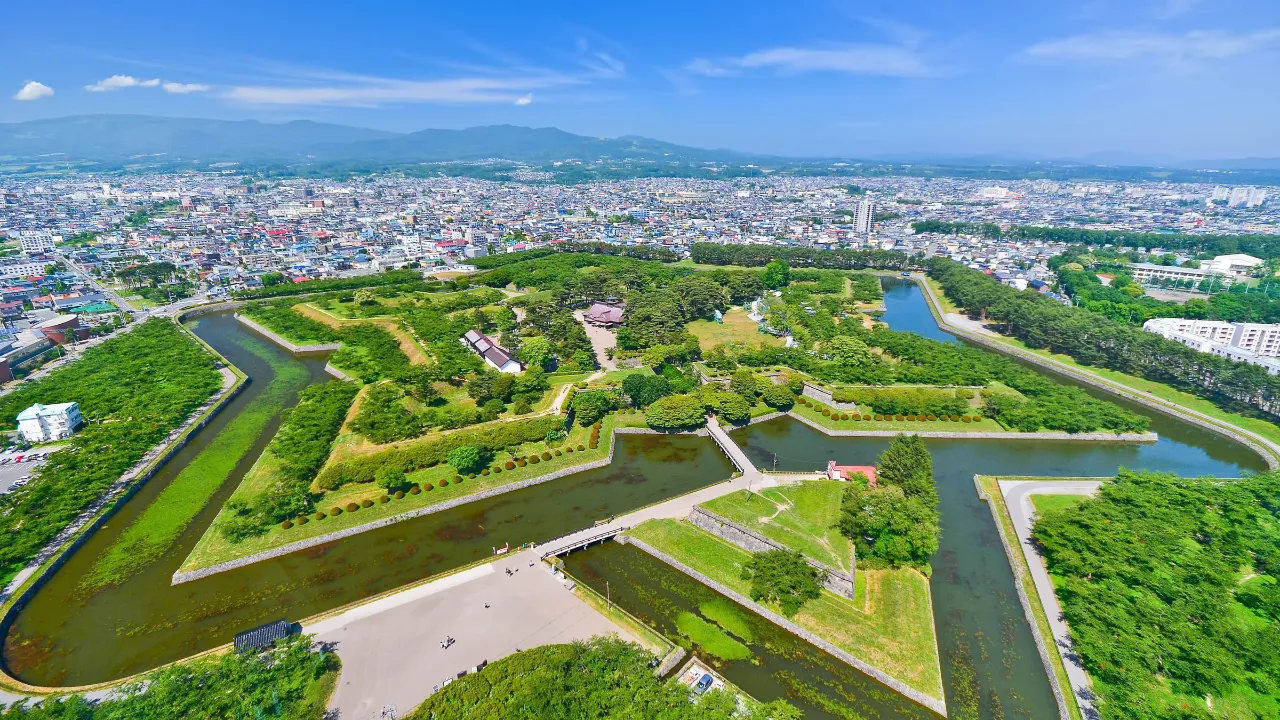 Twierdza Goryokaku w Hakodate Twierdza Goryokaku w Hakodate
