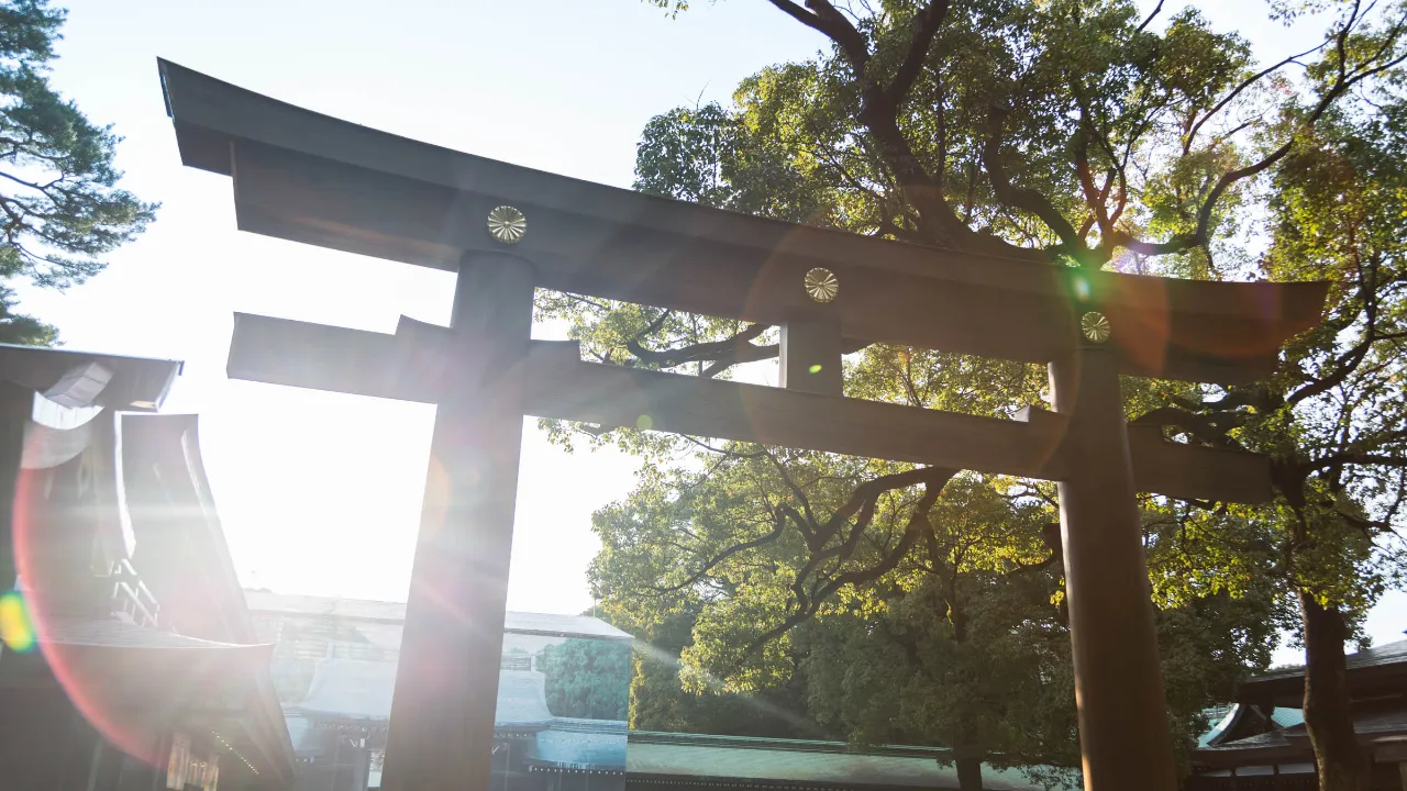 Świątynia shinto Meiji Jingu Świątynia shinto Meiji Jingu